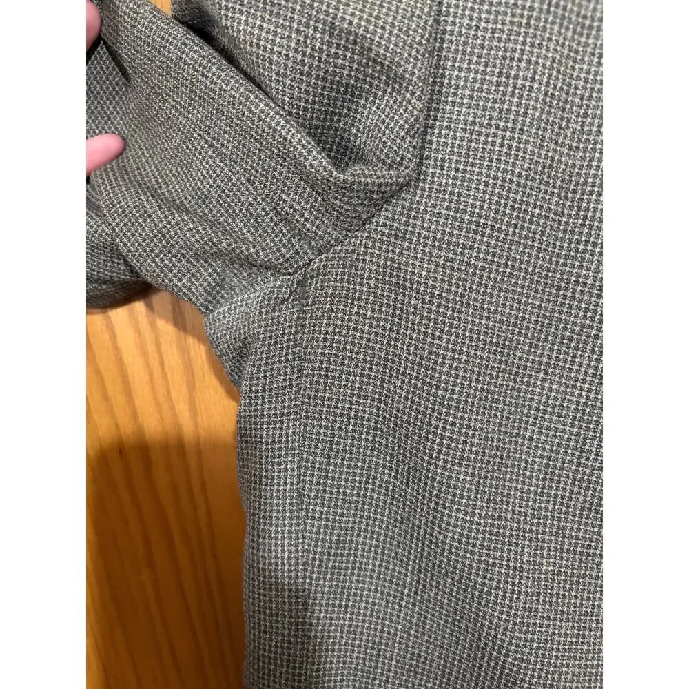 Lands End vintage 100% wool sport coat men's 46R made in‎ USA blazer suit coat